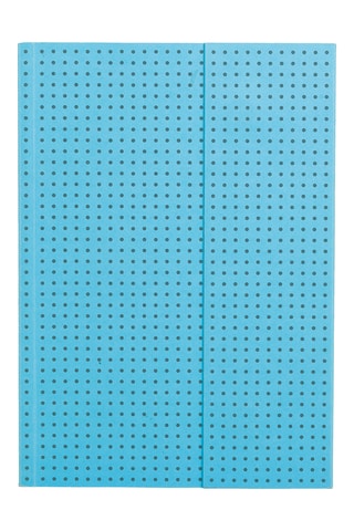 Gelinieerd Notitieboekje - 112 Pagina's - Hemelsblauw en Grijs - 14,8 x 21 cm