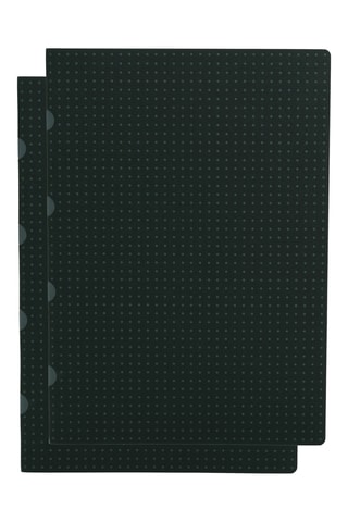 2 Lijntjesschriften - 80 Pagina's - Zwart - 21 x 29,7 cm