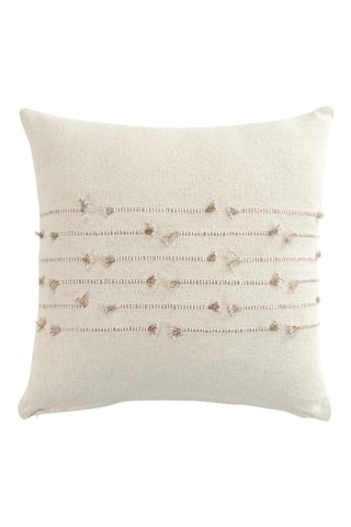 Coussin déhoussable Golden Sunset - Beige - 40 x 40 cm