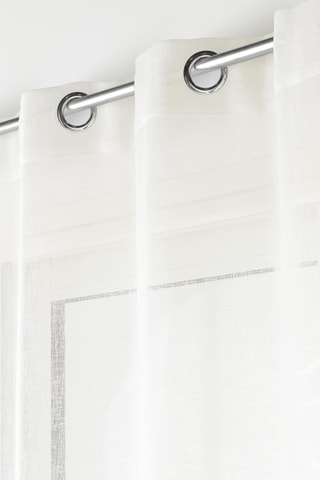 Voilage Carlin - Blanc - 140 x 180 cm