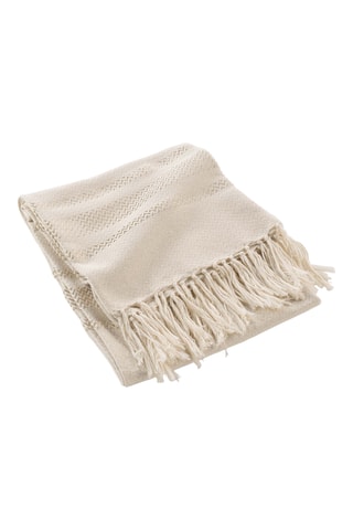 Plaid Doreline - Beige - 125 x 150 cm
