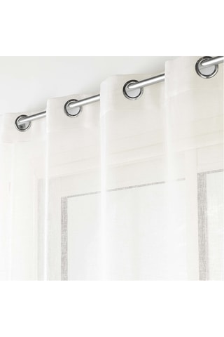 Voilage Carlin - Blanc - 140 x 240 Cm