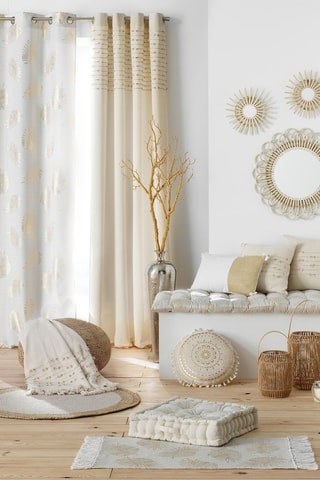 Plaid Golden Sunset - Beige - 125 x 150 cm