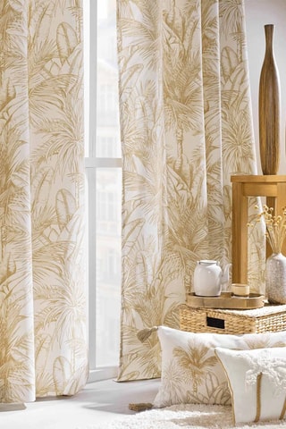 Rideau Dune - Beige et blanc - 140 x 240 cm