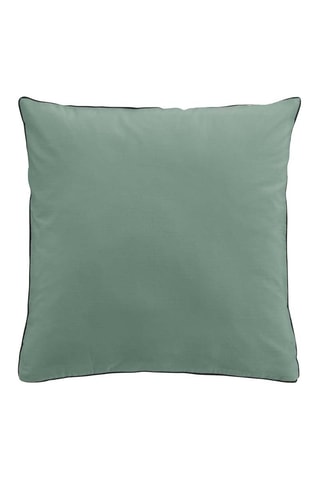 Parure de couette en coton 57 fils/cm² Linette - Sauge