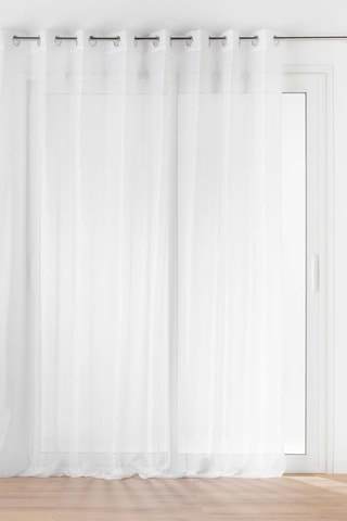 Voilage Lissea - Blanc - 300 x 240 cm