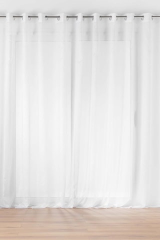 Voilage Lissea - Blanc - 400 x 240 cm