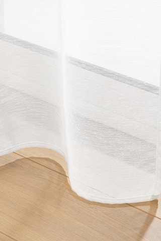 Voilage Lissea - Blanc - 400 x 240 cm