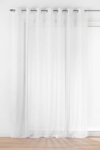 Voilage Lisséa - Blanc - 240 x 240 cm