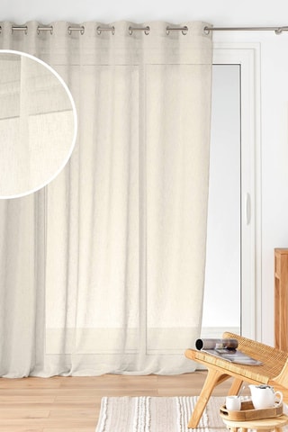 Voilage Carlin - Beige - 240 x 240 cm