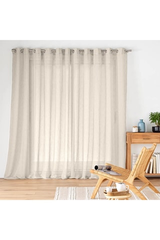 Voilage Carlin - Beige - 400 x 240 cm