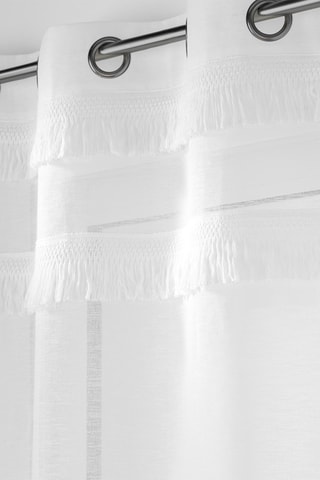 Voilage Frangina - Blanc - 140 x 240 cm