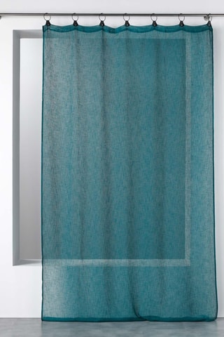 Voilage Linka - Bleu - 140 x 240 cm