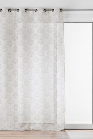 Voilage Majestia - Blanc - 140 x 240 cm