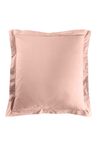Taie d'oreiller en coton 57 fils/cm² Lina - Rose