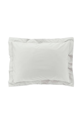 Taie d'oreiller en percale de coton 78 fils/cm² Percaline - Blanc