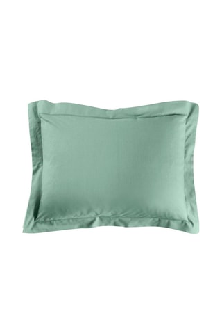 Taie d'oreiller en coton 57 fils/cm² Lina - Sauge