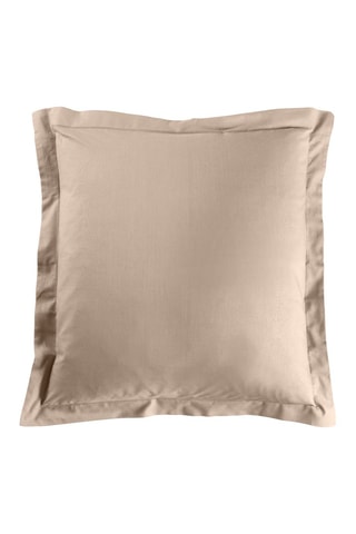 Taie d'oreiller en coton 57 fils/cm² Lina - Sable