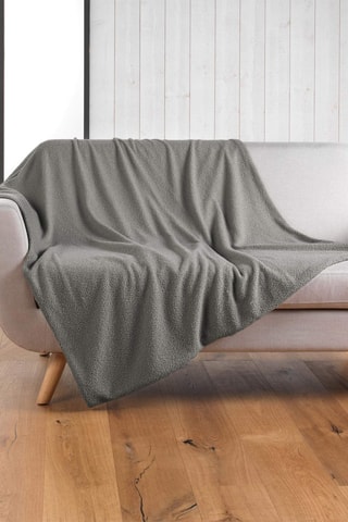 Plaid Wooly - Gris - 125 x 150 cm