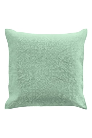 Couvre-lit et taies d'oreiller Romane - Sauge