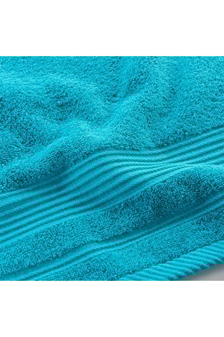 Serviette de toilette Tendresse - Bleu canard
