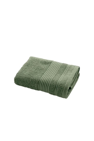 Serviette de toilette Tendresse - Vert - 50 x 90 cm
