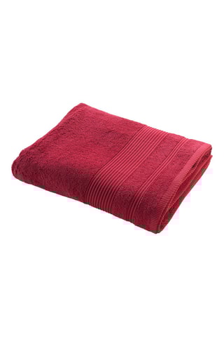 Drap de bain Tendresse - Framboise - 90 x 150 cm