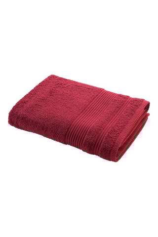 Drap de douche Tendresse - Framboise - 70 x 130 cm