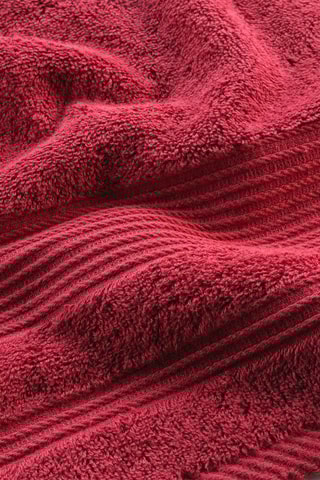 Drap de douche Tendresse - Framboise - 70 x 130 cm