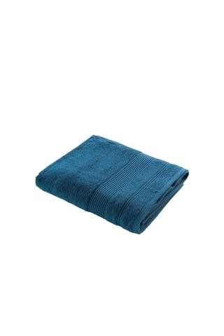 Drap de bain Tendresse - Bleu - 90 x 150 cm