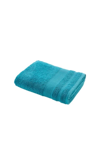 Drap de douche Tendresse - Bleu canard
