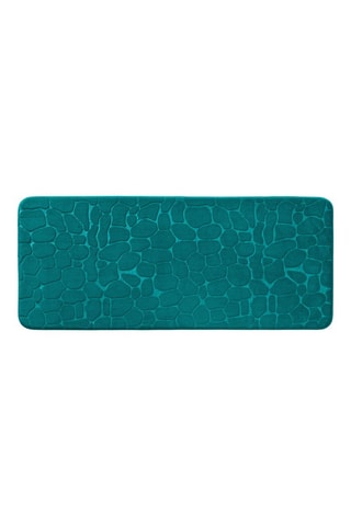 Tapis de bain Ricochet - Bleu - 50 x 120 cm