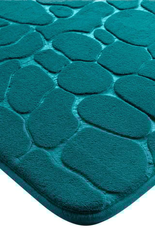 Tapis de bain Ricochet - Bleu - 50 x 120 cm