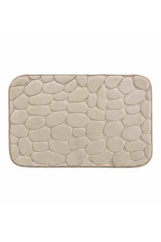 Tapis de bain Ricochet - Taupe - 50 x 80 cm