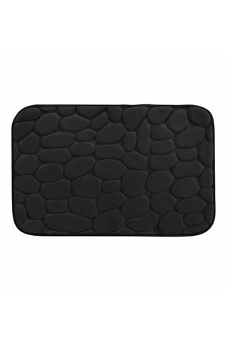 Tapis de bain Ricochet - Noir - 50 x 80 cm