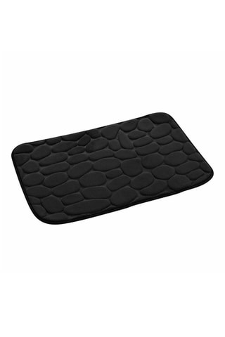Tapis de bain Ricochet - Noir - 50 x 80 cm
