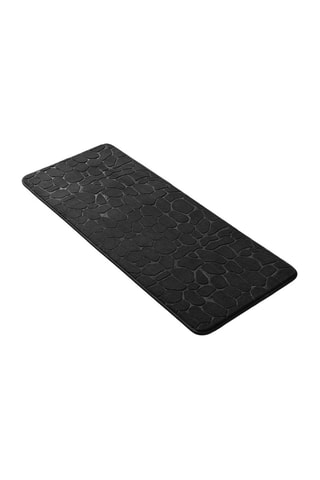 Tapis de bain Ricochet - Noir - 50 x 120 cm