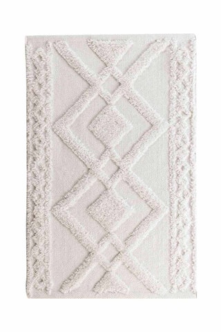 Tapis de bain Gladis Beige - 50 x 80 cm