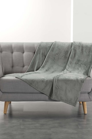 Plaid Flanou - Gris - 125 x 150 cm