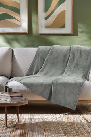 Plaid Flanou - Gris - 125 x 150 cm