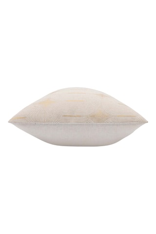 Coussin Ondine - Beige et jaune - 40 x 60 x 20 cm
