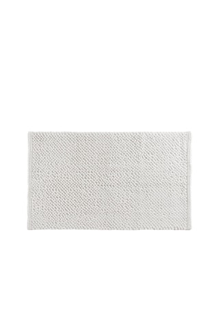 Tapis de bain Yanis - Blanc - 50 x 80 x 0,8 cm