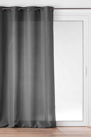 Rideau Soline - Gris - 140 x 260 cm