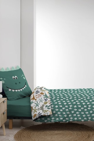 Parure de couette réversible Dina 2 - Vert