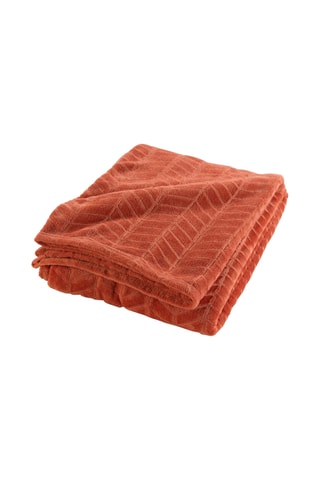 Plaid Arya - Terracotta - 180 x 220 cm