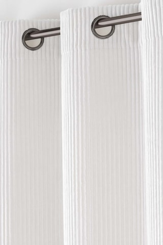 Rideau Nils - Blanc - 140 x 260 cm