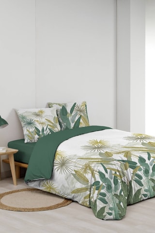 Parure de couette réversible Otika - Vert