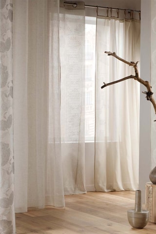 2 rideaux Aline - Naturel - 140 x 240 cm