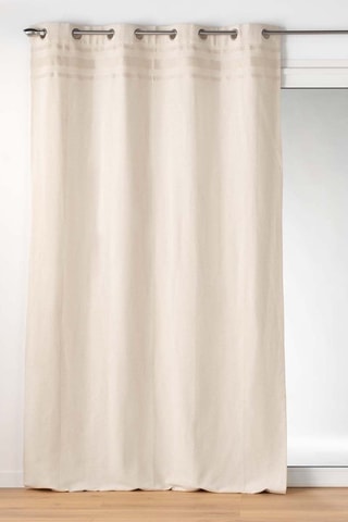 2 x Rideau Doreline - Beige - 140 x 240 cm