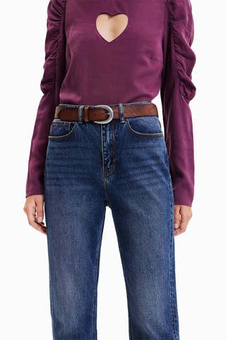 Leren Riem Bruin